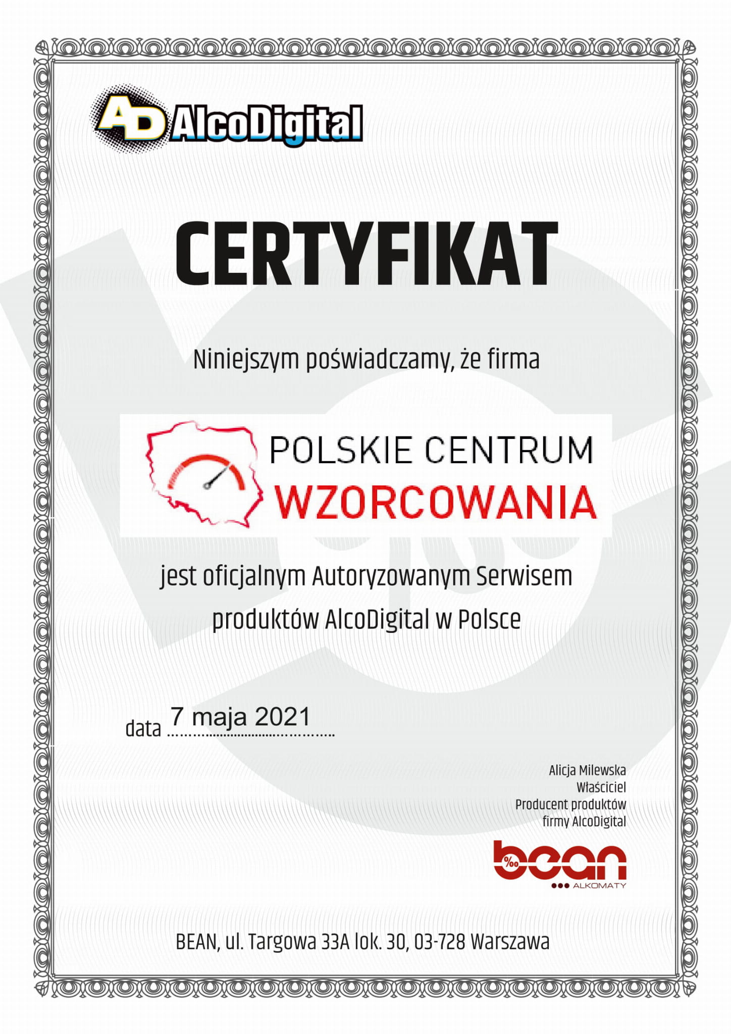 Alkomat elektrochemiczny AlcoDigital A-110