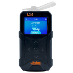 Lifeloc LX9 – alkomat profesjonalny z akumulatorem – fotografia katalogowa Lifeloc