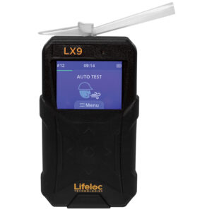 Lifeloc LX9 – alkomat profesjonalny z bateriami AA – oficjalna fotografia Lifeloc